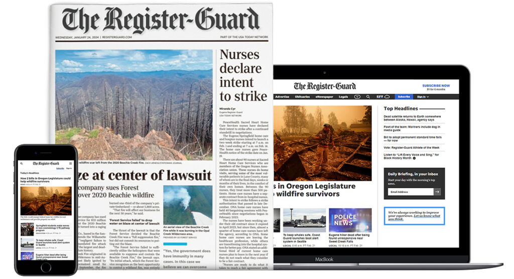Eugene Register-Guard Subscription Discount | Subscriber Services